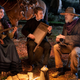Image of Geraldine Viswanathan, Daniel Radcliffe, and Steve Buscemi in Miracle Workers: Oregon Trail